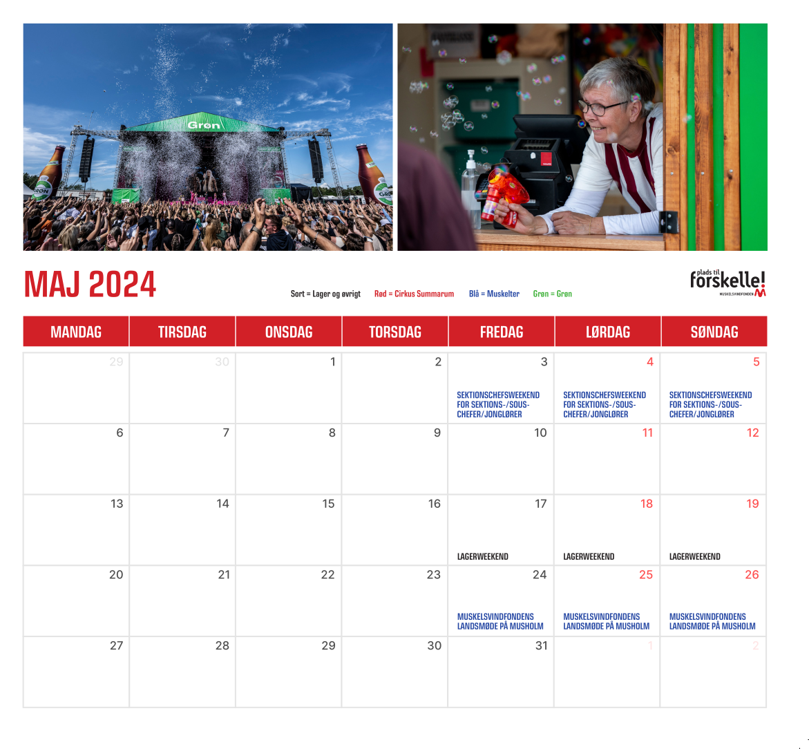 Maj kalender